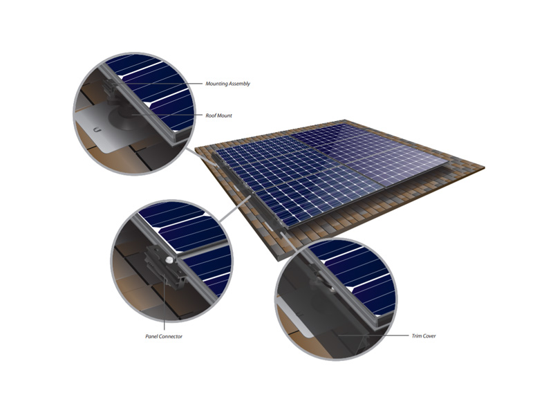 Pieza de Montaje para Kit solares SM-MA Ubiquiti