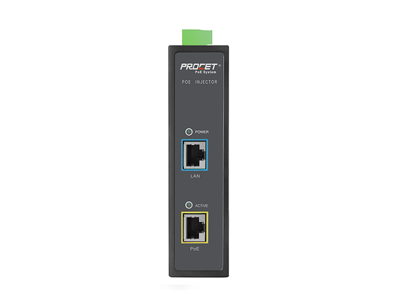 Procet PT-PSE105GW-E - PoE gigabit DCDC 802.3bt 60W DC IN 12-48V