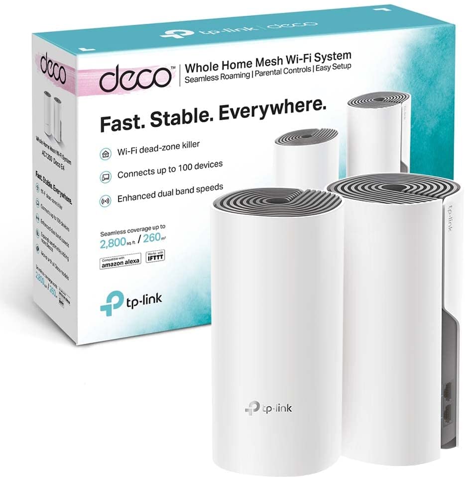 TP-Link Deco P9 Pack 2 AC1200 AV1000 Whole Home Powerline Mesh Wi-Fi System