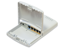 Mikrotik RB750P-PB - Router Power Box exterior 5 puertos fast ethernet (4 con salida PoE pasivo) RouterOS L4