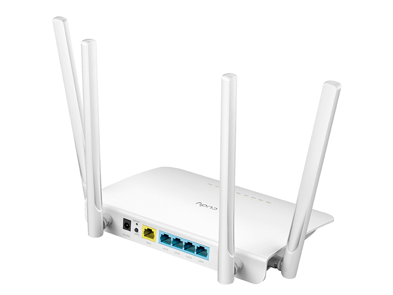 CUDY WR1300 - AC1200 Gigabit Wi-Fi Mesh Router.  Wi-Fi doble banda AC1200,