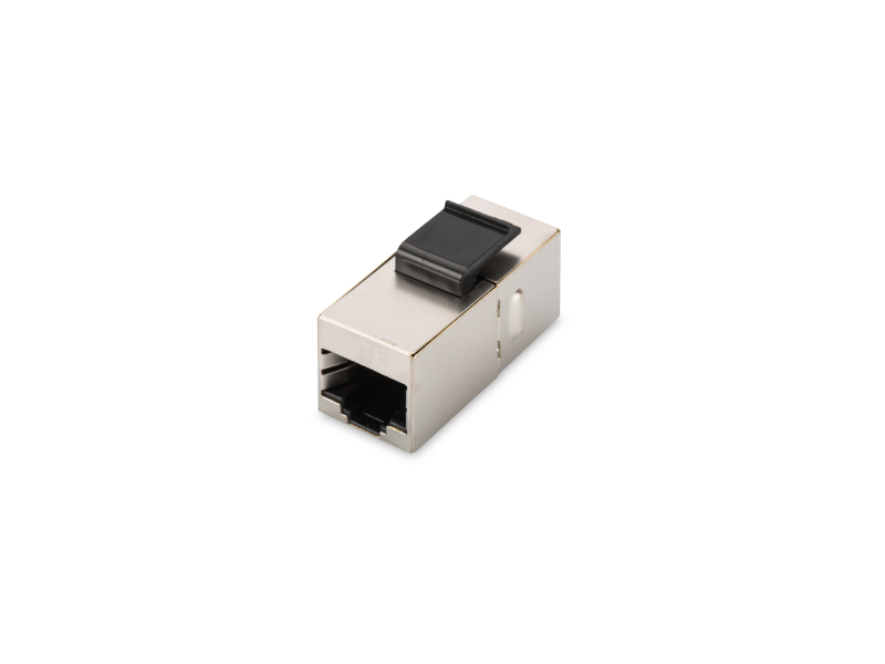 DIGITUS DN-93613-1 CAT 6 modular coupler, shielded
RJ45 to RJ45, for panel connection