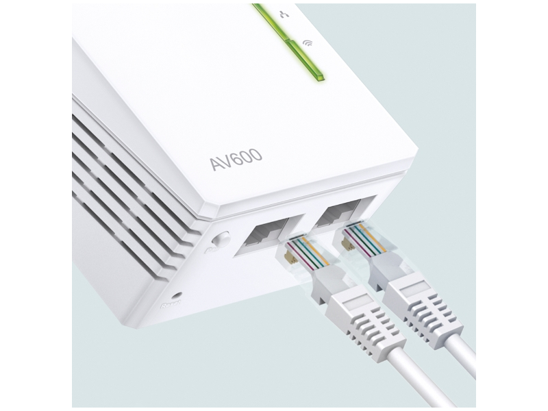 TP-LINK WPA4220 - Extensor PLC Powerline WiFi AV500 a 300 Mbps - Reacondicionado por el fabricante