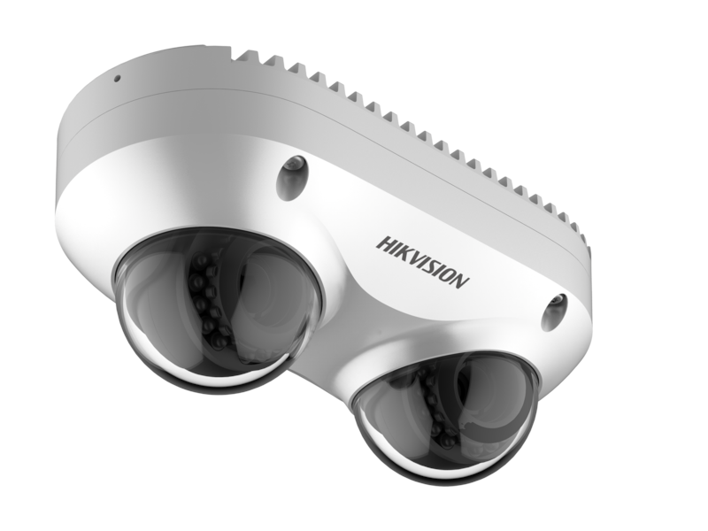 Hikvision DS-2CD6D52G0-IHS(2.8MM) - Cámara IP PanoVu doble lente. Lente 2 x 5Mpx, óptica fija 2.8mm