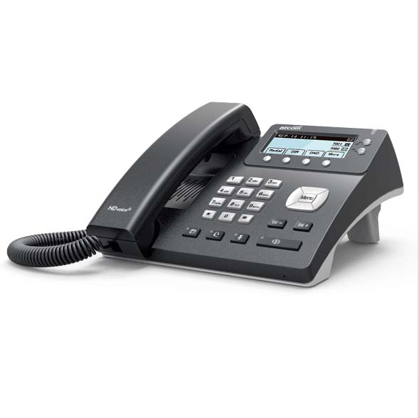 Telefono IP ATCOM AT820 - 2 lineas SIP - 4 softkeys