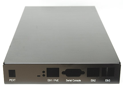 Mikrotik CA/800 Caja aluminio interior negra para RouterBoard RB800 y 600, 4 agujeros para Nhembra Bulkhead conector antena AC/SWI Swivel