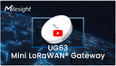 Milesight UG63-868M - LoRaWAN Gateway