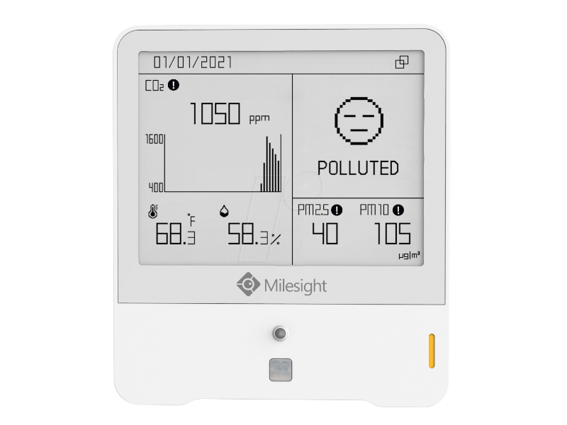 Milesight AM319-868M PN O3 - Sensor de monitorización de ambiente interior