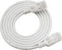 Linkium LNK-BP102010-WH-0.3M Cable 0.3M Slim 28AWG Cat.6A U/UTP 