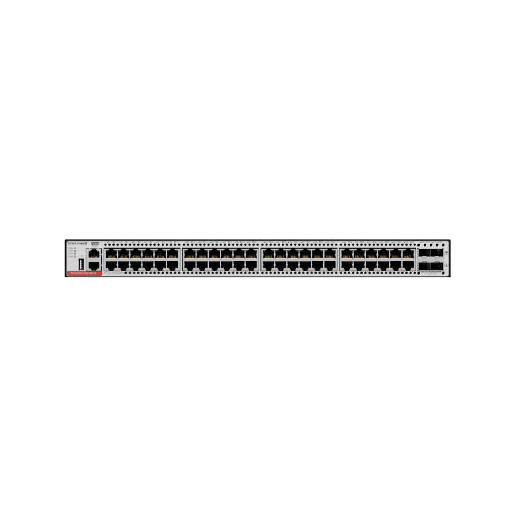 Data General DG-S5310K-48GP4X-740W - Switch 10G 24 puertos PoE+ gigabit RJ45 y 4 puertos XSFP 10G - doble fuente redundante de 370w