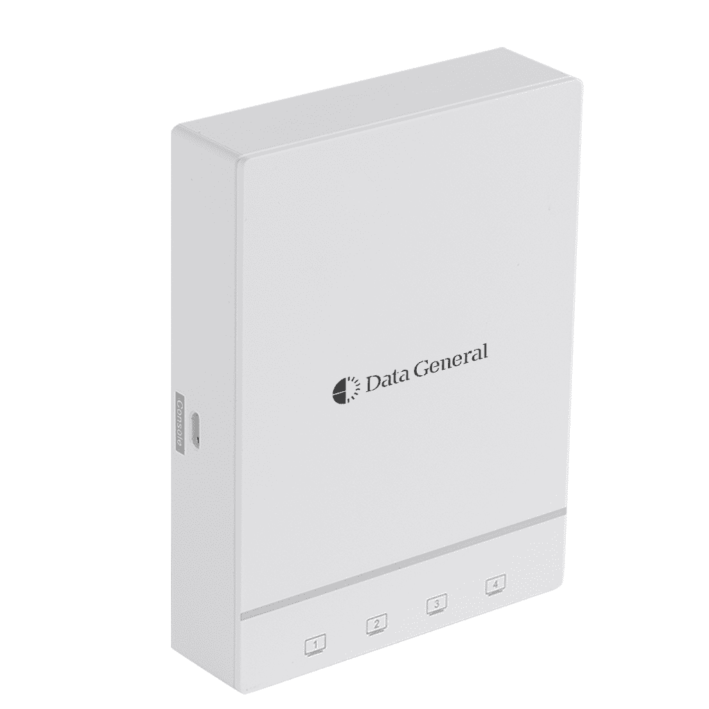 Data General DG-AP180-AX3000 - Punto de Acceso WiFi 6 AX3000 - Doble radio - Doble banda - Switch 4 puertos Gigabit - Instalación en pared