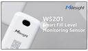 Milesight WS201-868M - Sensor inteligente de control del nivel de llenado