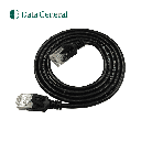 Data General DG-SLIM-CAT6A-150-B - Latiguillo UTP Categoría 6A ultraslim conector normal 1,5 m. Color negro