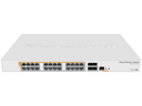 Mikrotik CRS328-24P-4S+RM - Cloud Router Switch rack 24 puertos gigabit ethernet PoE+ 500w 4 slots SFP+ 10G RouterOS L5