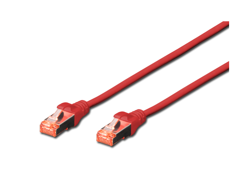 Digitus FTP-6RD-200 - FTP Ethernet Cable  CAT 6 Red 200 cm