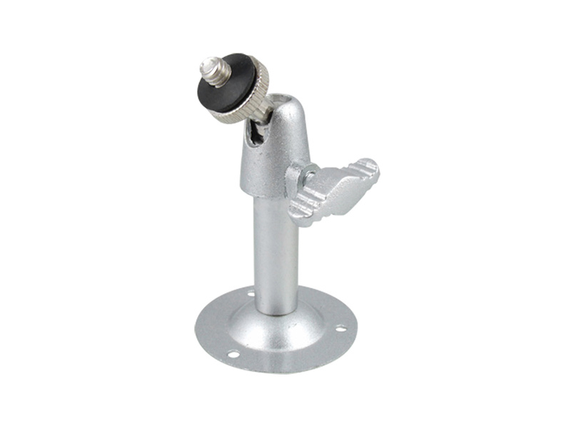Kadymay KDM-502 - Universal wall mount kit for IP cameras and bullet CCTV cameras, silver color