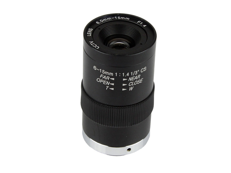 Kadymay KDM-LEN6CS16 - 6-15mm Manual Iris CS Mount Lens