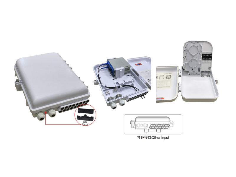 GFS-16D-1 Fiber Optic Distribution Box, maximum capacity 16 Cores