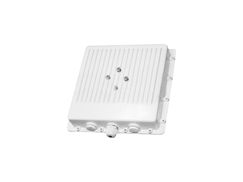SunParl SPD-REH - Outdoor aluminum enclosure IP66 233x233x45 mm. 1 hole Ethernet and 2 holes N