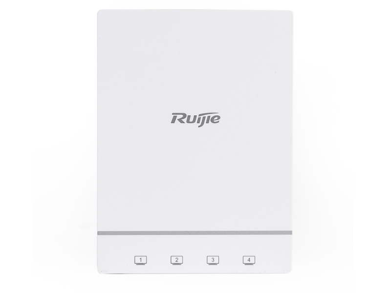Ruijie RG-AP180 - WiFi Access Point 6 AX1800 with switch. Wall mount. Cloud included