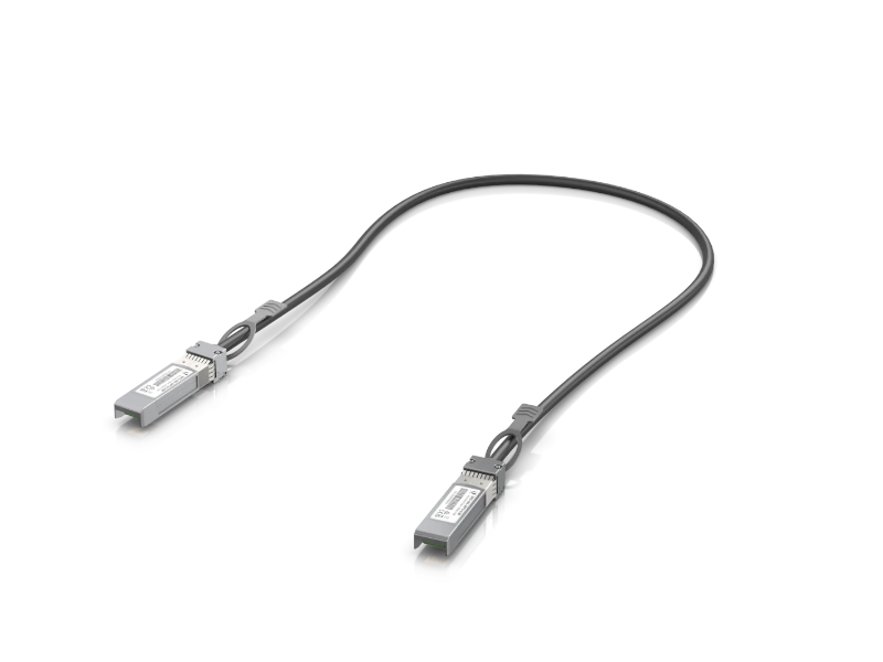 Cable de cobre de conexión directa, SFP +, 10 Gbps, 0,5 metros UC-DAC-SFP+ Ubiquiti