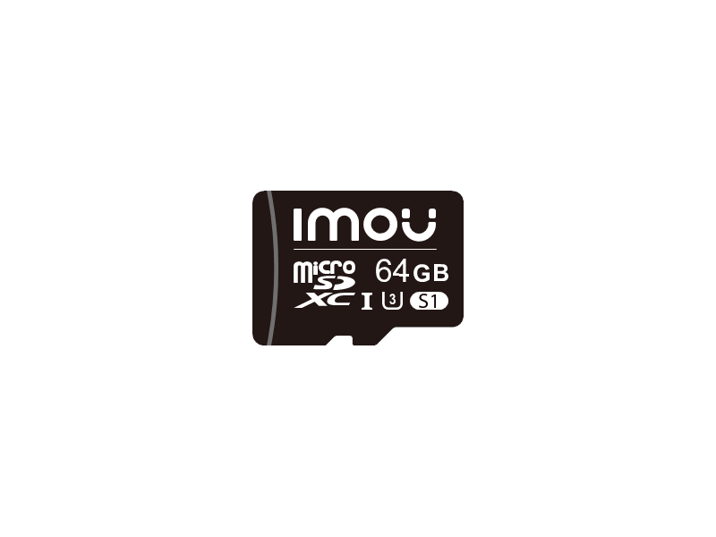 Imou MICROSD-64GB - Tarjeta Memoria MicroSD 64GB Serie de alta velocidad UHS-1 MICROSD