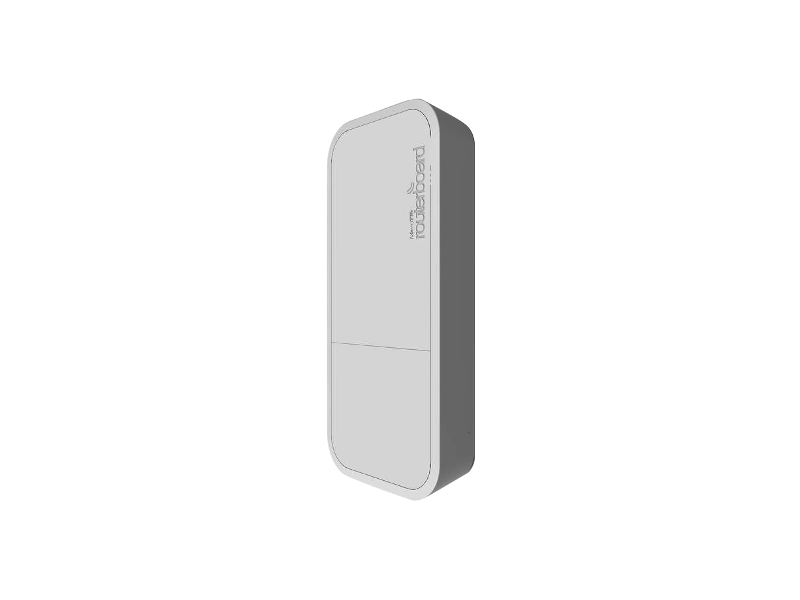 Mikrotik RBwAPG-5HacD2HnD - Outdoor and indoor access point wAP ac,2 RJ45 gigabit, dual WiFi AC1200, RouterOS L4