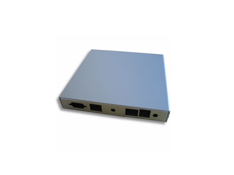PC-Engines IN2AU - Caja de Aluminio de interior para ALIX APU 2 LAN USB