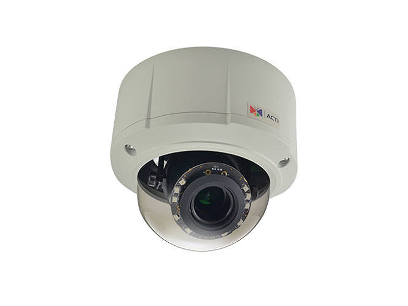 ACTi E89 Outdoor Dome Camera 10MP, IR-CUT (ICR) adjusted, varifocal and WDR - Refurbished