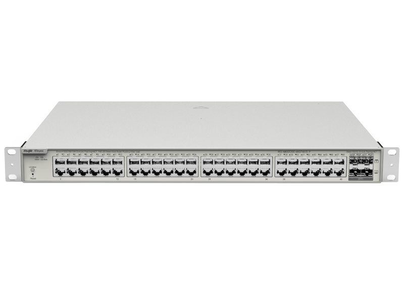 Reyee RG-NBS3200-48GT4XS Switch gestionable 48 puertos Gbps, 4 puertos 10 Gbps
