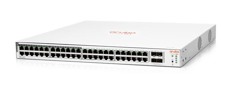 HPE Networking Instant On 1830-48G-4SFP - Aruba 1830 48-port gigabit switch with 4 SFP slots