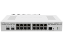 Mikrotik CCR2004-16G-2S+PC - Cloud Core Router alto rendimiento, 16 puertos gigabit, 2 SFP+ 10 GB sin ventilador