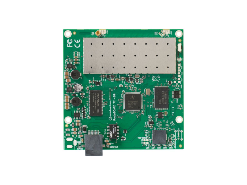 Mikrotik Routerboard MKT-RB7112HN 400Mhz CPU, 32MB RAM, 1xEthernet, onboard 2.4Ghz wireless, RouterOS L3