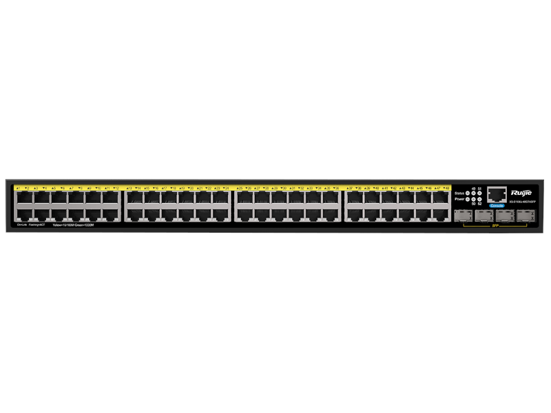 Ruijie Switch RG-XS-S1930J-48GT4SFP - Switch de capa de acceso administrado de capa 2 de 48 puertos y 1000 M
