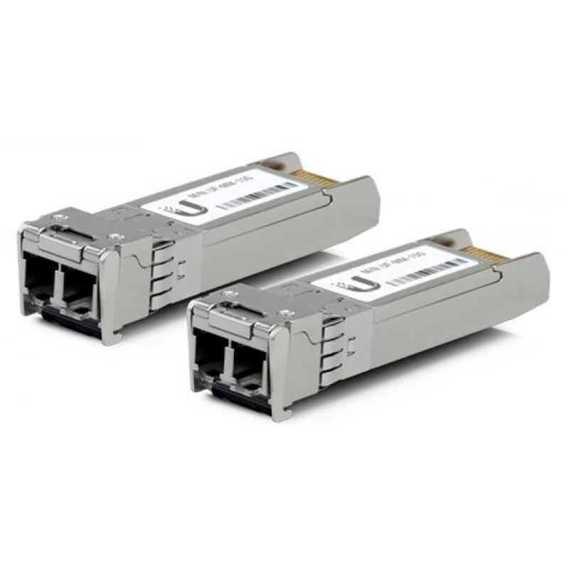 Ubiquiti UACC-OM-MM-10G-D-2 Multi-mode SFP+ 10Gbps fiber module, Pack 2