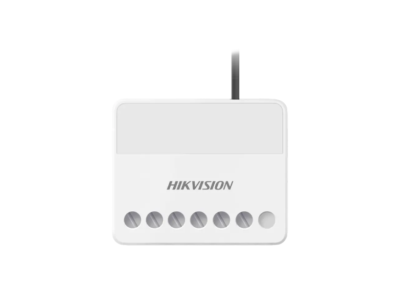 Hikvision DS-PM1-O1L-WE - Módulo expansor de 1 salida de relé vía radio bidireccional compatible con AX PRO HUB