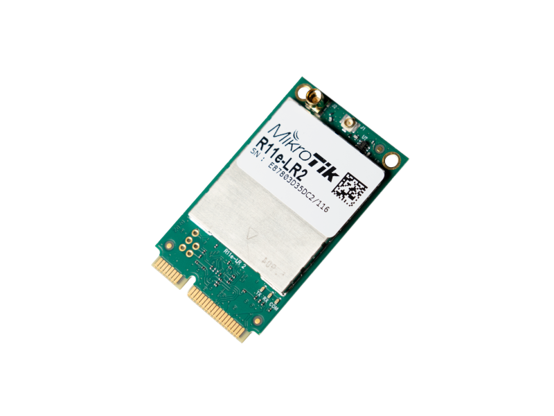 Mikrotik R11e-LR2- LoRa® mini PCIe Technology Gateway Card - for IoT