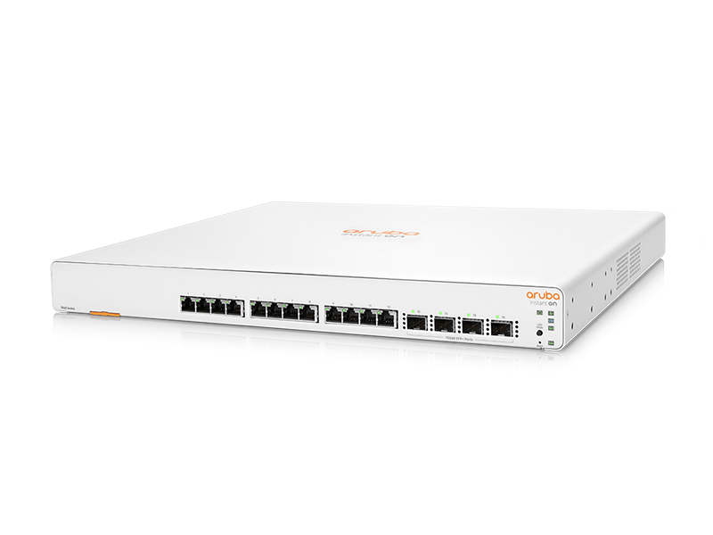 HPE Networking Instant On 1960 12XT 4XF Switch Instant On 12 100/1000/10GBASE-T ports 4 SFP+ 10GbE ports
