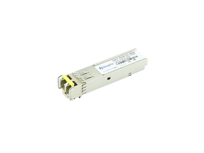 Sopto SPT-P131G-10D - 1310nm 1.25G 10km LC Interface SFP Module with DDM for Ubiquiti, Mikrotik or TP-Link