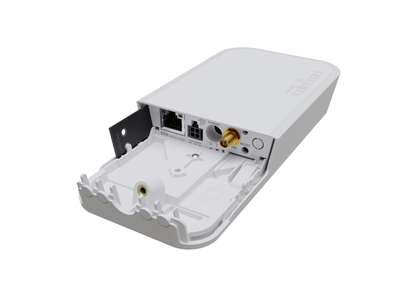 Mikrotik RBwAPR-2nD&amp;R11e-LR2 - wAP LR2 kit, gateway for Lora in 2.4 GHz. WIFi N 2.4 GHz. 1 RJ45 Router OS L4