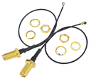 Landatel PMS-HH30 - Pigtail MMCX-RP-SMA Female 30 cm straight connector (piece)