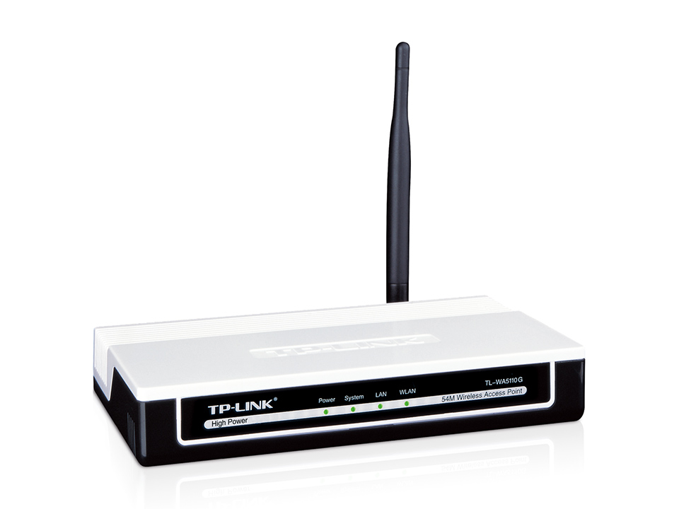 TP-Link TL-WA5110G - High Power 54Mbps Wireless Access Point