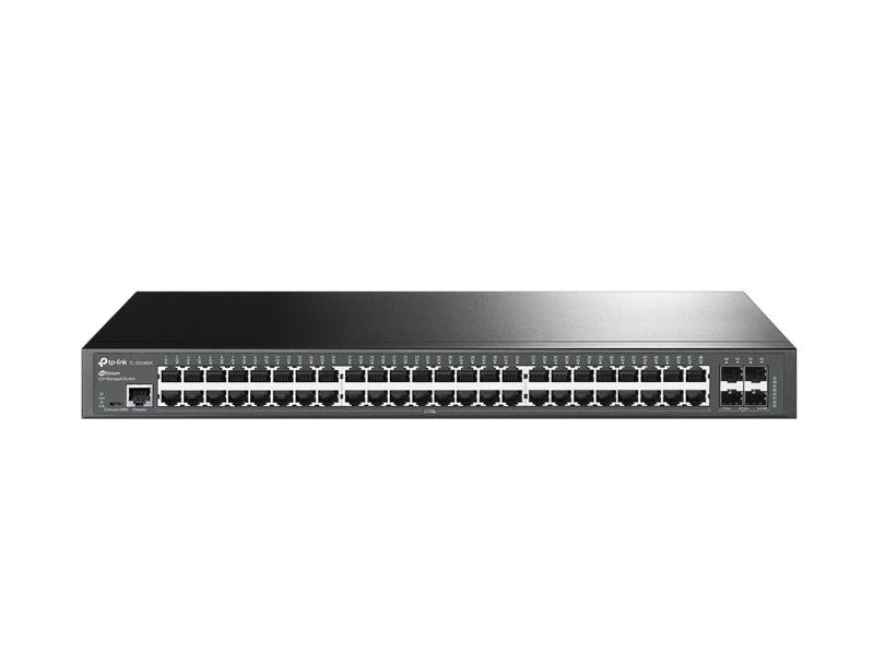 TP-Link TL-SG3452X - Switch administrado JetStream de 48 puertos Gigabit L2+ con 4 ranuras 10GE SFP+