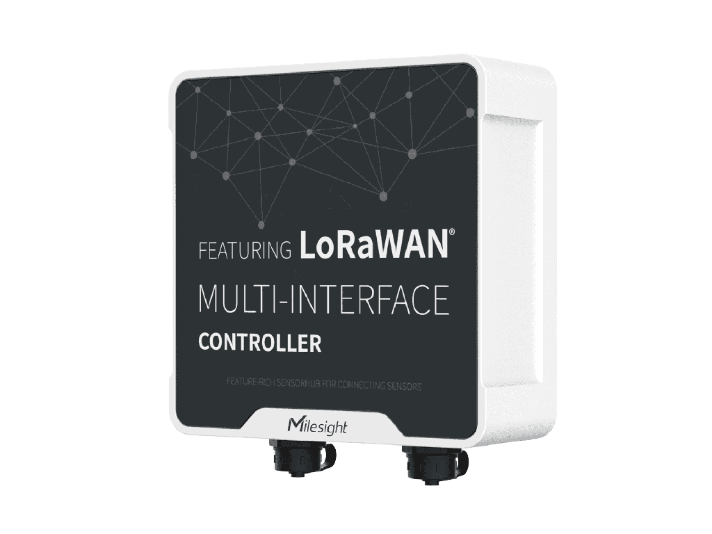 Controladora de exterior IP67 con panel solar múltiples I/O LoraWan 868 MHz.- Milesight UC502-868M