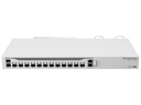 Mikrotik CCR2004-1G-12S+2XS - Cloud Core Router con 1 RJ45 gigabit, 12 SFP+ 10 GB, 2 SPF28 25 GB,  RouterOS L6 - USA, enchufe americano