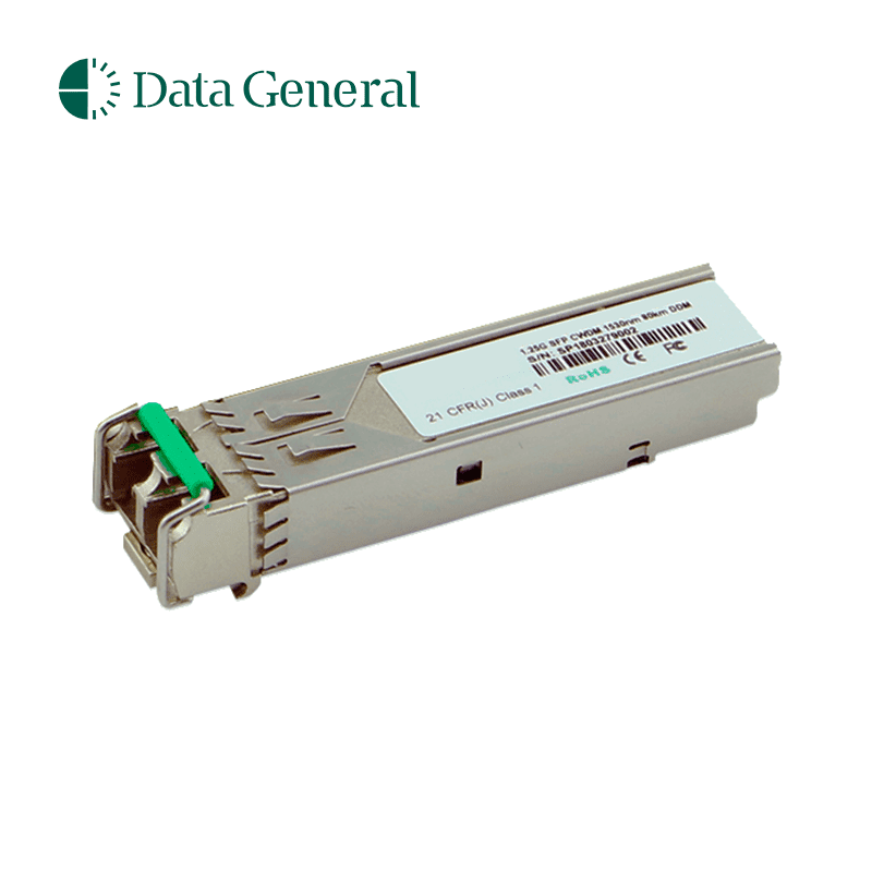 Data General - DG-1G-SX-MM850 - Transceiver SFP 850nm 1.25G 550m LC Interface with DDM Commercial Temperature for Ruijie 