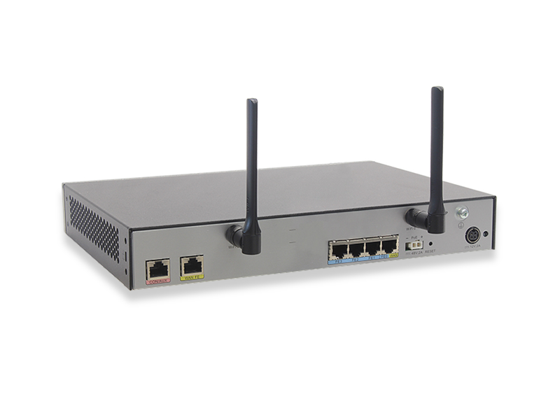 Huawei AR151W-P - Neutral Router 1 port WAN Fast Ethernet, 4 ports LAN Fast Ethernet PoE, WiFi 802.11n, 1 USB port