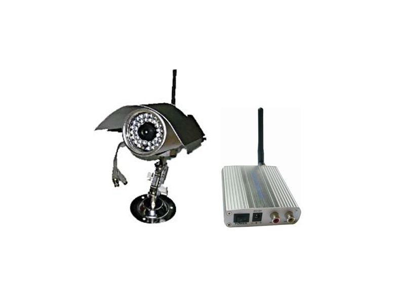 Kadymay KDM-421A - Cámara CCTV Wireless CCD 2.4GHz Color