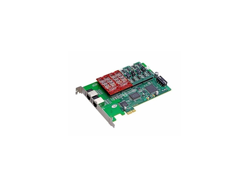 Atcom AX-E800P -PCI-E telephony card up to 8 FXO / FXS ports for Asterisk systems 