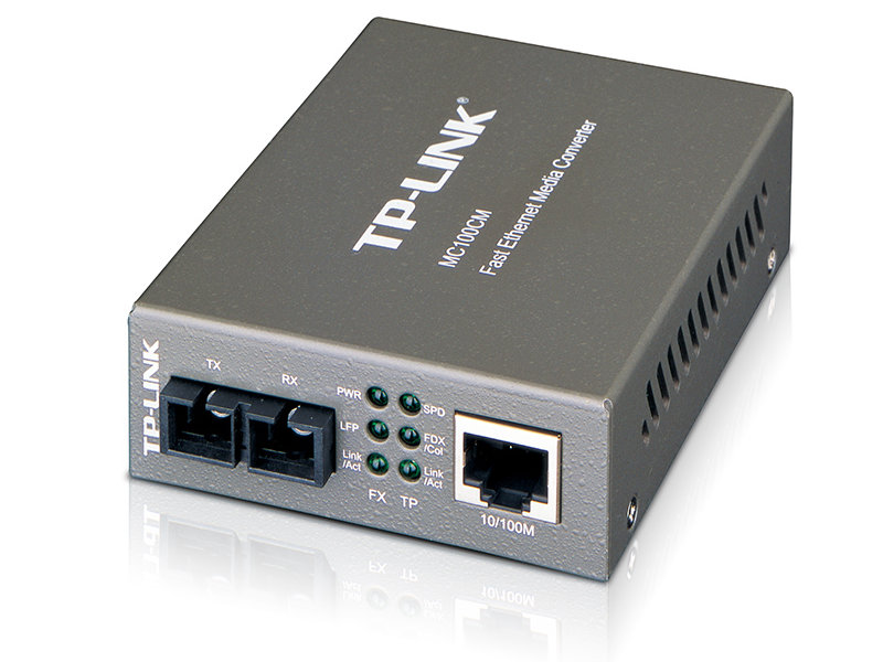 TP-Link MC100CM - Conversor de medios multimodo de 10/100 Mbps